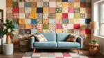Patchwork-Designs im Wohnraum