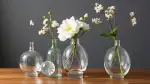 Glasvasen als elegante Blickfänger