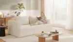 Mehr als nur ein Sofa: Warum das 160 cm Cord-Schlafsofa mit Kissen Ihr Zuhause jetzt revolutioniert