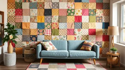 Patchwork-Designs im Wohnraum