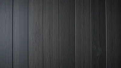 Schwarzes Eichenholz: Elegante Tiefe für Ihr Zuhause