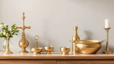 Messing Wohnaccessoires für zeitlose Eleganz