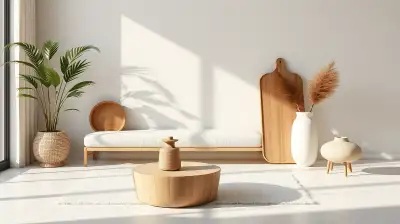 Minimalistische Wohnaccessoires