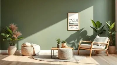 Korbwaren als Wohnaccessoires