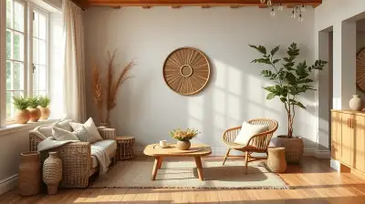 Einrichten mit Holz und Leinen
