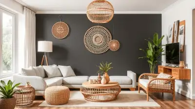 Rattan Deko für moderne Wohnräume