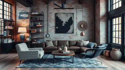 Industrial Chic: Rohes Design trifft Gemütlichkeit