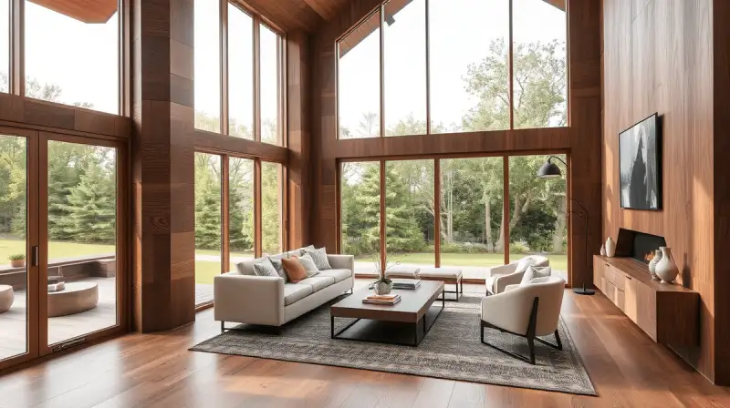 Walnussholz im Interieur