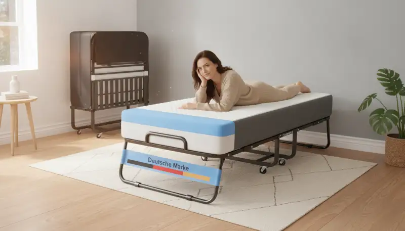 Ihr flexibles Schlafparadies: Wie das Klappbett mit Memory-Schaum 90x200 cm Ihren Alltag bereichert