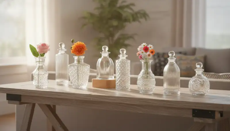 Ikea Vasen Deko Glas Weiß Set: Zeitlose Eleganz