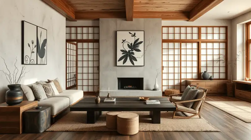 Wabi-Sabi Design im Wohnraum