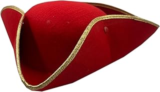 Maxtonser Lustiger Erwachsenenhut im Kolonialstil, für Cosplay, Piratenhut, einzigartiger Hallow…