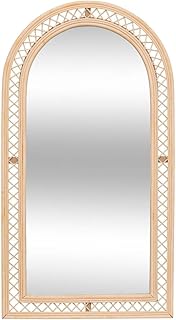 Atmosphera – Bogenspiegel Anahi Rattan braun 87x47cm