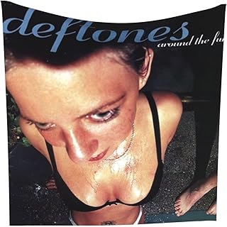Buulotpp Deftones Poster „Around The Fur Music Album“, Tapisserie-Poster, Größe 71,1 x 71,1 cm,…