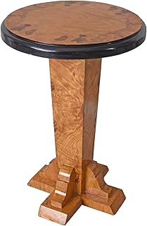 Art Deco Tisch Wurzelholz Beistelltisch Teetisch Nachttisch Antik Braun cat024 Palazzo Exklusiv