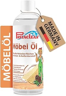 PASTACLEAN Möbelöl mit Pinie (750 ml) Holzöl zur Pflege farblos, für alle Holzmöbel und Holz…