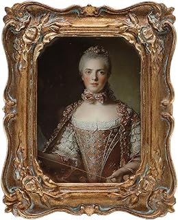 6.3×8.9 cm kleiner Vintage-Bilderrahmen, Mini-Bilderrahmen, antiker verzierter Bronze-Gold-Bilder…