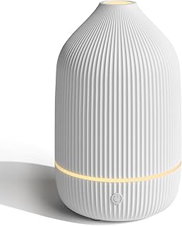 SALUBRITO Aroma Diffuser, 100ml Weiß Diffusor für ätherische Öle, Ultraschall Aromatherapie D…