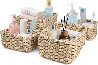 Korb Aufbewahrung Badezimmer Bad Körbchen Aufbewahrungsbox Deko Aufbewahrungskörbe 4er Set aus …