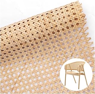 Rattan Gurtband,35 x 100cm Natürliches Rattan Webbing Geflecht, Möbel Wiener Geflecht für Cani…