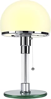 Nordische Moderne LED-Tischlampe, Schreibtisch-Leselampe, Schlafzimmer-Nachttischlampe, Glas-Bauh…