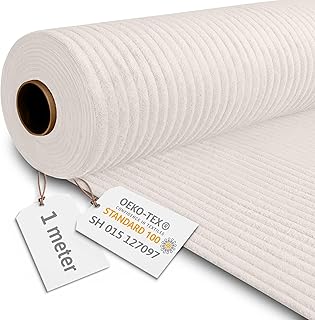 DreamRoots Cord Stoff Meterware Gewicht 380 g/m2 – Polsterstoff Cord Meterware 140 cm breit – Mö…