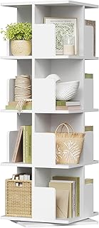 EUGAD drehbares Bücherregal Raumteiler Standregal Drehregal Büroregal Dekoregal 360° frei dreh…