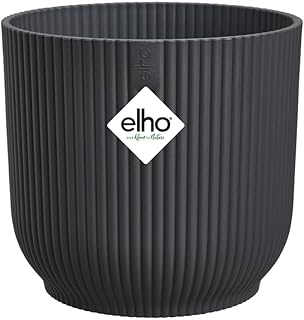 elho Vibes Fold Rund 14 Pflanzentopf – Blumentopf für Innen – 100% recyceltes Plastik – Ø 14.1 …
