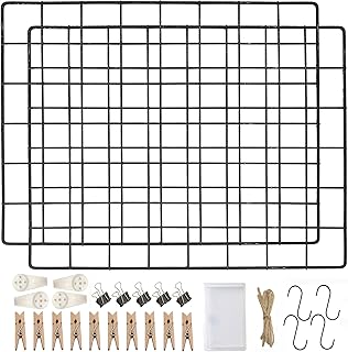 Gitter Pinnwand Metallgitter Deko Wand – Memoboard Gitter Deko Gitterwand – Foto Gitter Fotowand …