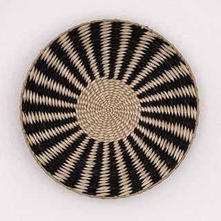 DECCARO Wandkorb Boho schwarz, groß