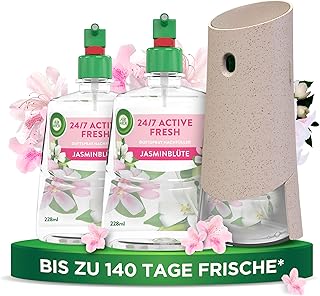 Air Wick Active Fresh – Starter Set – Aeorosolfreier, automatischer Lufterfrischer – Raumdu…