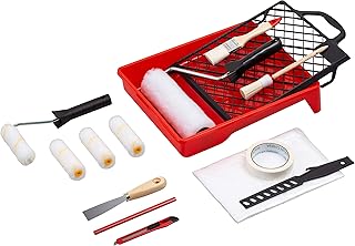 Renovierungs-Set 17-teilig – Umfangreiche Werkzeuge & Hilfsmittel zum Renovieren & Streichen – Mi…