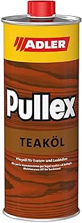 ADLER Pullex Teaköl Holzöl Innen & Außen Farbe Teak Braun 250ml