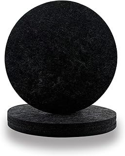 4 Stück Groß Filzuntersetzer Filzunterlage für Töpfe, Gläser, Vasen und Schüsseln Tischscho…