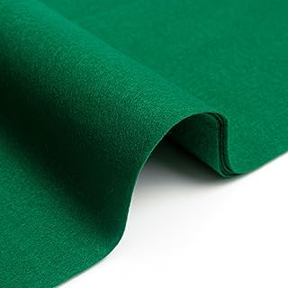 IPEA Filzstoff Grün – Großes Stück 190 x 100 cm – Made in Italy – Weicher Filz Stoff Uni für …