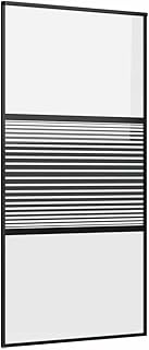 vidaXL Schiebetür Innenraumteiler – moderner Glasraumteiler und Gleitschiebetür