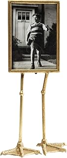 Kare Design Rahmen Duck Feet, Gold, Fotorahmen, Entenfüße, Wohnaccessoire, Deko für Regale, Wo…