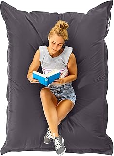 Green Bean Sitzsack XXL 140x180cm 380 Liter Kinder & Erwachsene Bean Bag EPS Perlen Füllung Ries…