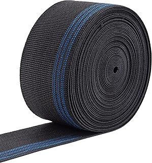 IPEA Elastischer Gurt für Sofas, Stühle, Sessel – 10 Meter lang – 70 mm breit – 3-reihig …