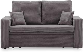 Sofa Aikido I 150×85 – mit schlaffunktion – Farben zur Auswahl – modernen Sofa – mit Bettkasten -…