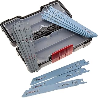Bosch Professional 15tlg. Säbelsägeblatt Wood and Metal Set (für Holz und Metall, Toughbox, Zu…