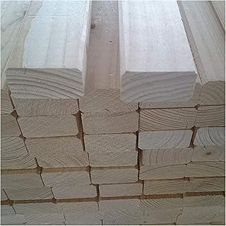 TUGA – Holztech Naturbelassenes Holz 10 Stück B/C – Holz 24mm x 44mm x 1950mm Leisten gehobelt B…