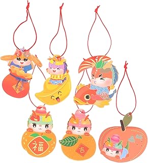 Amosfun 2024 Frühlingsfest- Drachenornament Sternzeichen-Drache- Bonsai- Neujahrsdekor Heimornament