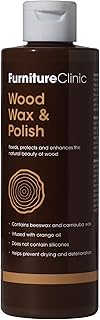 2 in 1 Holzwachs und Holzpolitur – enthält Orangenöl – Möbelpolitur für lackiertes und un…