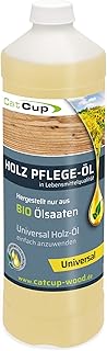 UNIVERSAL BIO Holzöl farblos (1L) – Vielseitiges Holzpflegeöl für Innen & Aussen – Geruch- und…