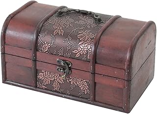 HMF 6411-125 Schatztruhe aus Holz | 25 x 15 x 13 cm | Klein | Japan