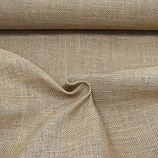 MAGAM-Stoffe 1m Jute Stoff aus 100% Jute Rupfen Natur Sack-Leinen Dekostoff Meterware (Klassik)