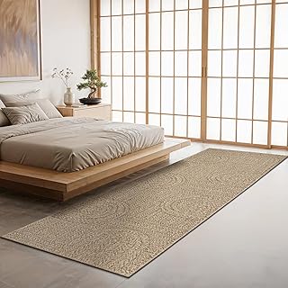 the carpet Kansas – Stilvoller Teppich im Jute-Look, ideal für Wohnzimmer, Esszimmer & Flur, pfl…