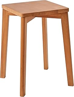 IBUYKE Stapelhocker-Massivholz Hocker Hausbank Holzhocker Mode Kreative Hocker Moderne Esstisch E…