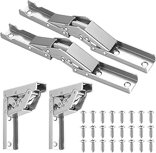 4 Stück 90 Grad Scharniere Klappbar Regal Scharniere Schwerlast Holzkistenscharniere Schrankscha…